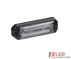 Autosvětlo LED SLIM, výstražné, vnější, modré, 12-24V, ECE R65