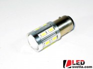 Autožárovka BAY15d, bílá, 10-30V, 12SMD Samsung+ 3W Osram