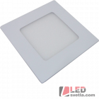 Svítidlo čtverec 120x120, 6W, 230V, nestmívatelné, WW (teplá bílá)