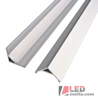 Profil hliníkový WT05-R, rohový, 16x16x2000mm, 20W/m