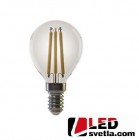 Žárovka E14, 4W, 400lm, 300°, filament, WW (teplá bílá)