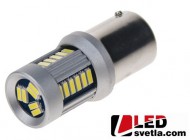 Autožárovka BAU15s, bílá, 12-24V, 30LED