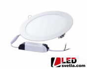 Svítidlo kulaté 220mm, 18W, 230V, 1500lm, WW (teplá bílá)