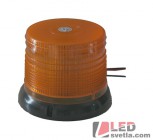 LED maják výstražný, oranžový, 12-24 V, IP64, pro pevnou montáž