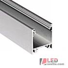 Profil hliníkový LINEA20, anodovaný, 23x25,1x2000mm, 30W/m
