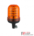 LED maják, oranžový, 12-24V, 2380x126mm, 24x3W, na držák