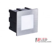 LED světlo orientační 1,5W, 80x80x61mm, IP65, PW (neutrální bílá)