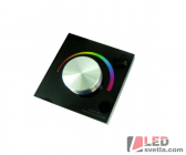 Ovladač - stmívač DUPLEX RGB 3K - černý