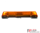 Světelná rampa oranžová, 440x80x183mm, 24LEDx1W, magnet
