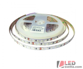 Pásek LED 120x2835SMD, 24V, 9,6W/m, CRI>82, červený