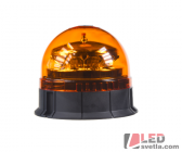 LED maják PROFI, 12-24V, 12x3W, oranžový, fix, ECE R65, 145x122mm