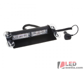 Autosvětlo LED vnitřní, oranžové, 12V, 8x3W, PREDATOR