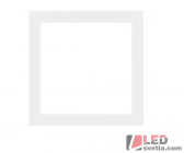 Rámeček pro LED panel 600x600mm, bílý, bezšroubový