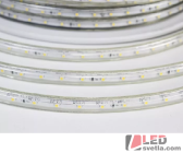 Pásek LED 60x2835SMD, 4,5W, 230V, IP67, CW (studená bílá)