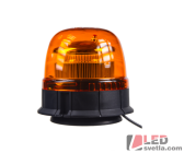 LED maják, oranžový, 12-24V, 144x130mm, 45x2835SMD, na magnet