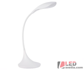 Svítidlo - stolní lampička, ADDISON 8W, stmívatelná, bílá, PW (neutrální bílá)