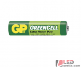 Zinková tužková baterie GP Greencell AAA (R03), 1,5V