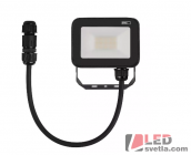 Reflektor LED, INOVO, 10W, 1100lm, IP65, antracit, PW (neutrální bílá)