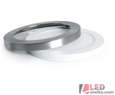 Rámeček pro UNI SLIM kulatý 18W, 225mm, chrom