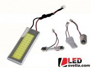 Autožárovka - COB panel, 62x22mm, 36LED, 9-32V