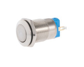 Tlačítkový vypínač M12 250V/5A kovový