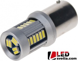 Autožárovka BA15s, 12-24V, bílá, 30LED/4014SMD