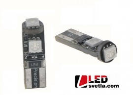 Autožárovka T10, oranžová, 12V, 3LED/3SMD