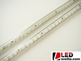 Pásek LED 120x3528SMD, 7W, 230V, IP67, CW (studená bílá)