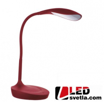 Stolní lampička DEL červená PW (neutrální bílá)