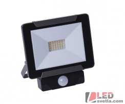 Reflektor LED, 20W, 1600lm, IP54, s PIR senzorem, PW (neutrální bílá)