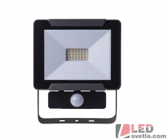 Reflektor LED, 20W, 1600lm, IP54, s PIR senzorem, PW (neutrální bílá)