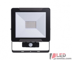 Reflektor LED, 50W, 4000lm, IP54, s PIR senzorem, PW (neutrální bílá)