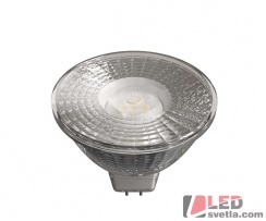 Žárovka MR16, 4,5W, 12V, 400lm, 120°, nestmívatelná, WW (teplá bílá)