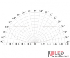 LED modul, 3x2835SMD, 12V, 0,72W/ks, IP65, CW (studená bílá)
