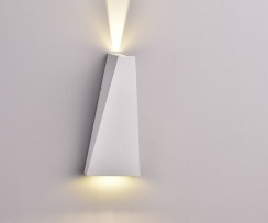 LED světlo nástěnné 6W, IP65, 200x90x90mm, bílé, PW (neutrální bílá)