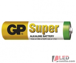 Alkalická baterie B1320G-GP super (AA), LR6, 1,5V