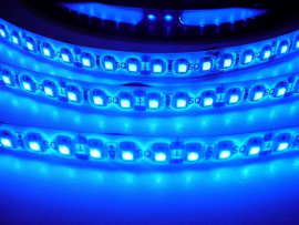 Pásek LED 120x3528SMD, 12V, 9,6W/m, voděodolný, IP50, modrý