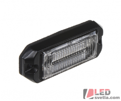 Autosvětlo LED vnější, SLIM, modré, 12-24V, 3x5W, 176x29x12mm