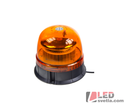 LED maják, oranžový, 12-24V, 144x130mm, 45x2835SMD, na magnet
