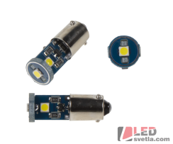 Autožárovka BA9s, bílá, 12V, 3x3030SMD