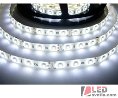 Pásek LED 60x3528SMD, 12V, 4,8W/m, voděodolný, IP50, CW (studená bílá)