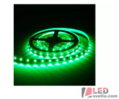 Pásek LED, 60x2835SMD, 12V, 4,8W/m, zelený