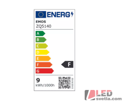 Žárovka E27, 8,5W, 806lm, 180°, Classic A60, stmívatelná, WW (teplá bílá)