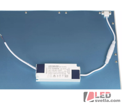 LED panel P30120, 48W, 300x1200mm, IP20, PW (neutrální bílá)