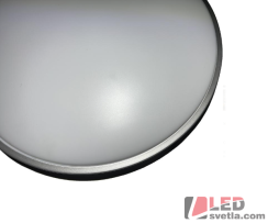 Svítidlo kulaté OPAL stříbrné, 460mm, 48W, IP20, WIFI, CCT (volitelná barva světla)