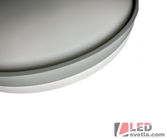 Svítidlo kulaté OPAL šedé, 510mm, 48W, IP20, WIFI, CCT (volitelná barva světla)