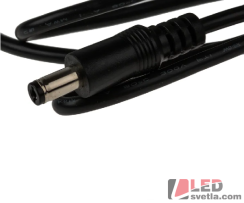 Zdroj 5A/12V, 60W, do zásuvky, interiérový, kabel 1m