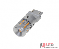 Autožárovka T20, oranžová, 12V, 26LED/3020SMD, 20x51mm, CAN-BUS