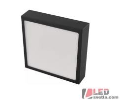 Svítidlo čtverec 170mm, NEXXO, černé, 12,5W, 1100lm, CCT (nastavitelná barva světla)