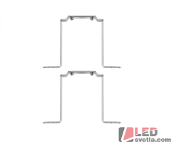 Příslušenství pro vestavnou montáž lineárních svítidel ORTO - sada háčků